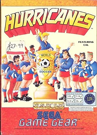 Pochette Hurricanes version GameGear