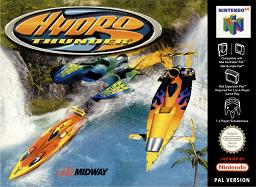 Pochette Hydro Thunder version Nintendo 64