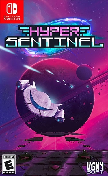 Pochette Hyper Sentinel version Switch