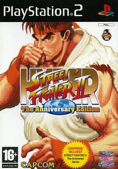 Pochette Hyper Street Fighter II : The Anniversary Edition version PlayStation 2