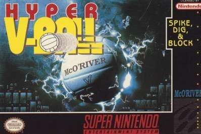 Pochette Hyper V-Ball version Super Nintendo