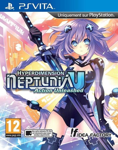 Pochette Hyperdimension Neptunia U : Action Unleashed version PSVita