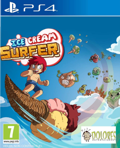 Pochette Ice Cream Surfer version PlayStation 4