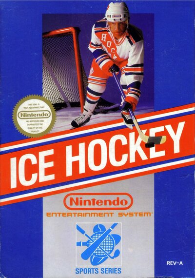 Pochette Ice Hockey version NES
