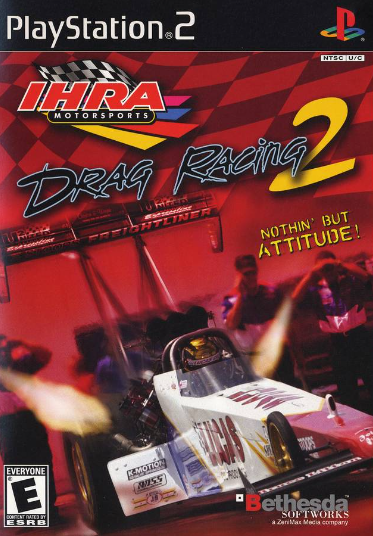 Pochette IHRA Drag Racing 2 version PlayStation 2