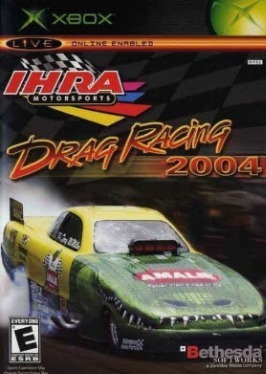 Pochette IHRA Drag Racing 2004 version Xbox