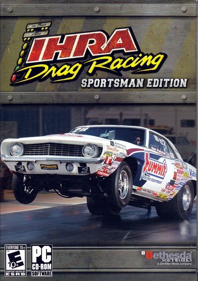 Pochette IHRA Drag Racing version PC Windows