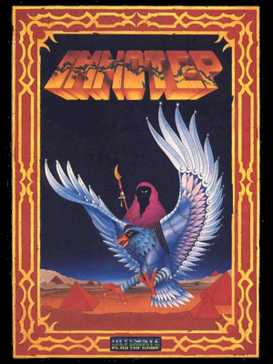 Pochette Imhotep version Commodore 64