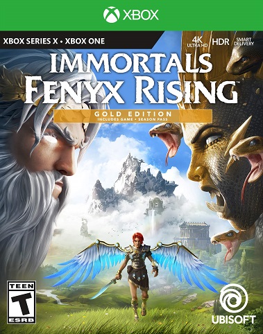 Pochette Immortals Fenyx Rising version Xbox One