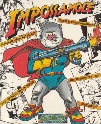 Pochette Impossamole version Amstrad CPC