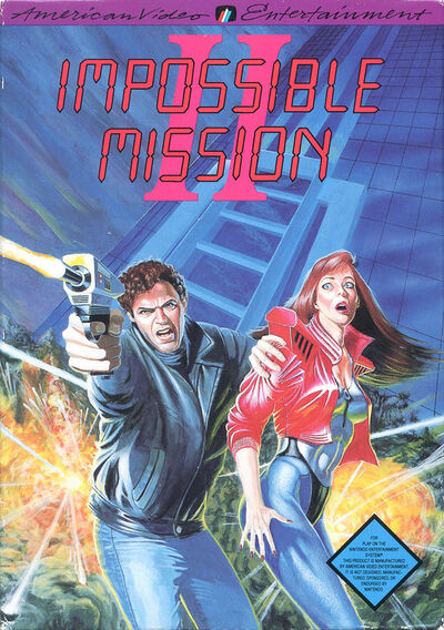 Pochette Impossible Mission II version NES