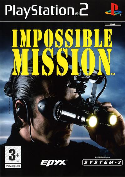 Pochette Impossible Mission version PlayStation 2