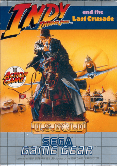 Pochette Indiana Jones and The Last Crusade : The Action Game version GameGear