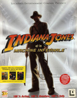 Pochette Indiana Jones et la Machine Infernale version PC Windows