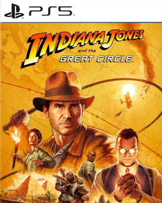 Pochette Indiana Jones et le Cercle Ancien version PlayStation 5