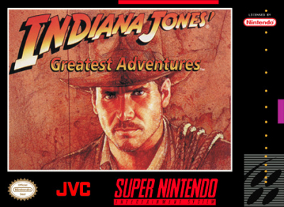 Pochette Indiana Jones' Greatest Adventures version Wii