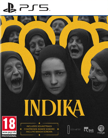 Pochette INDIKA version PlayStation 5