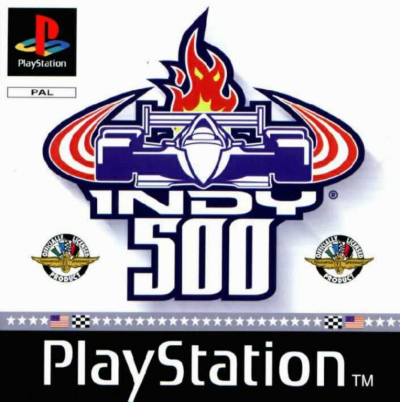 Pochette Indy 500 version PlayStation