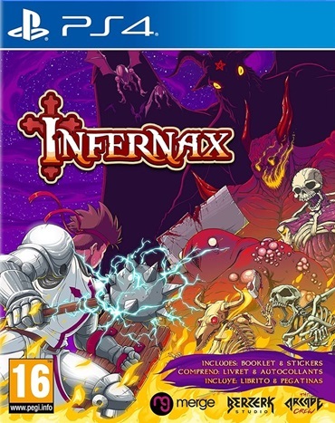Pochette Infernax version PlayStation 4
