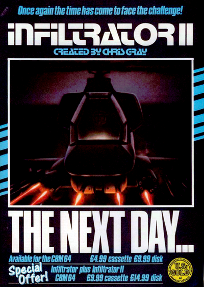 Pochette Infiltrator II version PC Windows