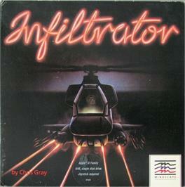 Pochette Infiltrator version PC MS-DOS