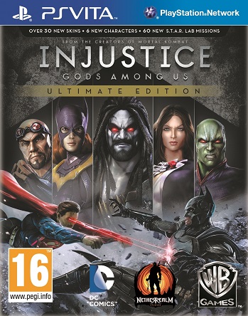 Pochette Injustice : Les Dieux sont Parmi Nous version PSVita