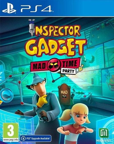 Pochette Inspecteur Gadget - Mad Time Party version PlayStation 4