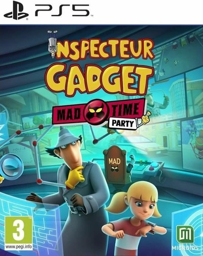 Pochette Inspecteur Gadget - Mad Time Party version PlayStation 5
