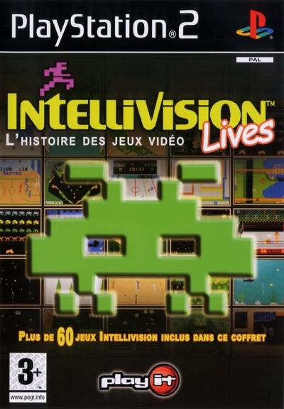 Pochette Intellivision Lives version PlayStation 2
