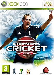 Pochette International Cricket 2010 version Xbox 360