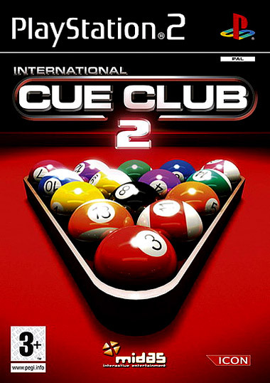 Pochette International Cue Club 2 version PlayStation 2