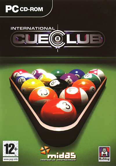 Pochette International Cue Club version PlayStation 2