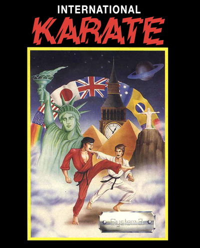 Pochette International Karate version PC Windows