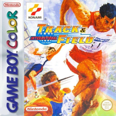 Pochette International Track & Field version GameBoy/Color