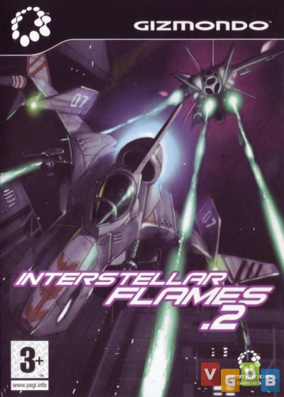Pochette Interstellar Flames 2 version Gizmondo