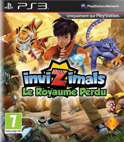 Pochette Invizimals : Le Royaume Perdu version PlayStation 3