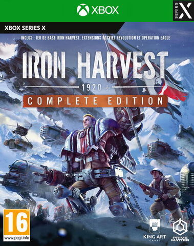 Pochette Iron Harvest 1920 + version Xbox Series X/S