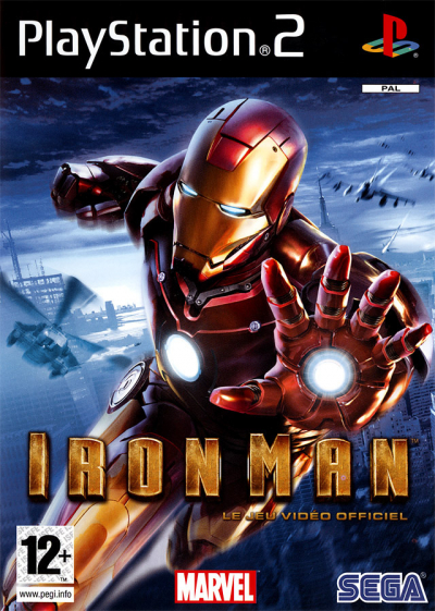 Pochette Iron Man version PlayStation 2