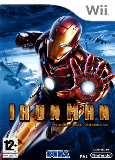 Pochette Iron Man version Wii