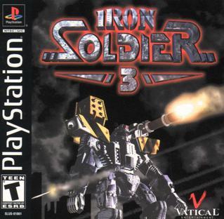 Pochette Iron Soldier 3 version PlayStation
