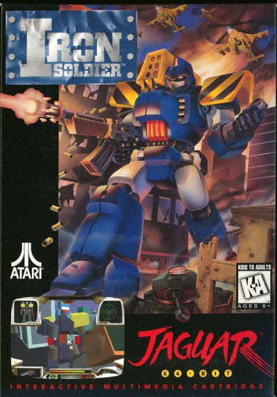 Pochette Iron Soldier version Jaguar