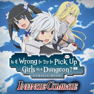 Pochette Is It Wrong to Try to Pick Up Girls in a Dungeon? Familia Myth Infinite Combate version PC Windows