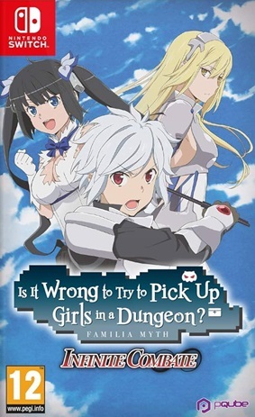 Pochette Is It Wrong to Try to Pick Up Girls in a Dungeon? Familia Myth Infinite Combate version Switch