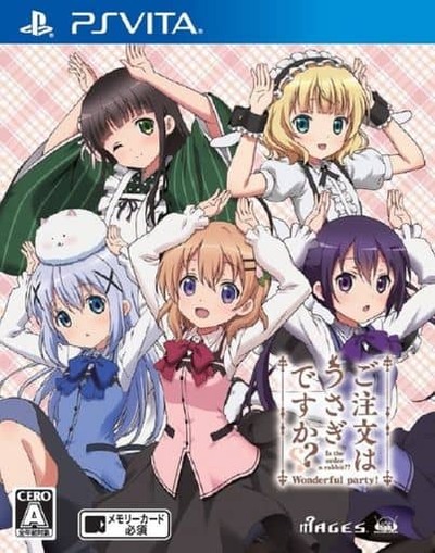 Pochette Is the Order a Rabbit?? Wonderful Party! version PSVita