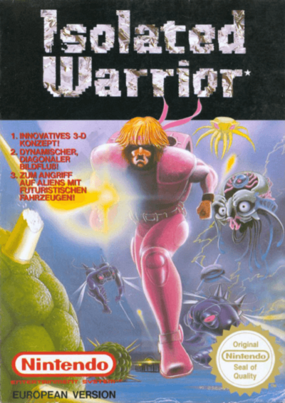 Pochette Isolated Warrior version NES