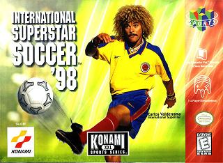 Pochette International Superstar Soccer 98 version Nintendo 64