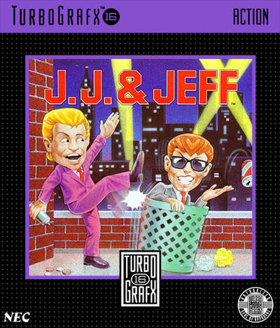 Pochette J.J. & Jeff version Wii