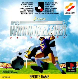 Pochette J-League Winning Eleven version PlayStation