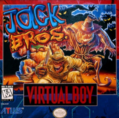 Pochette Jack Bros. version Virtual Boy