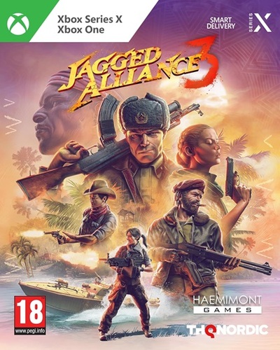 Pochette Jagged Alliance 3 version Xbox Series X/S